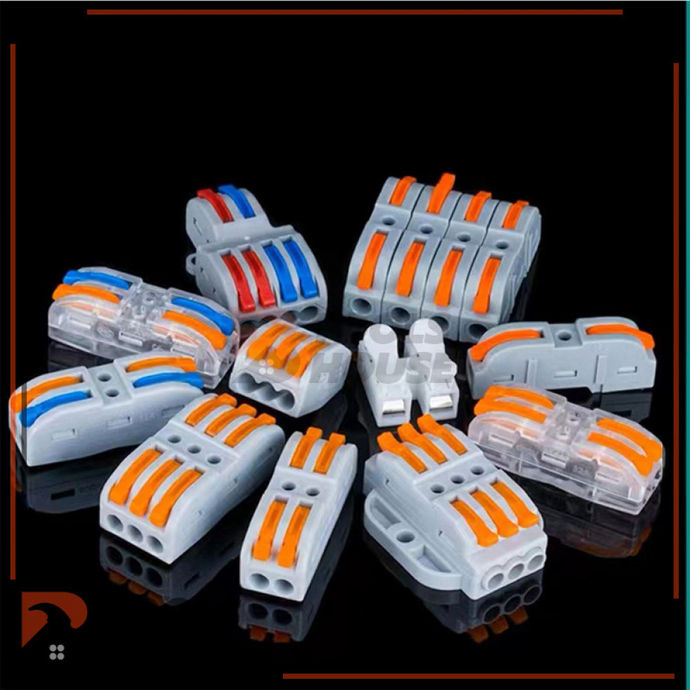 T0148 (พร้อมส่ง) D2-2 D3-3 D2-4 ข้อต่อสายไฟ เต๋าต่อสาย - รูปที่ 5