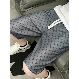 MUHANLU01 กางเกงผู้ชายขาสั้นใหม่ กางเกงผู้ชายกางเกงเกาหลีฟรี…