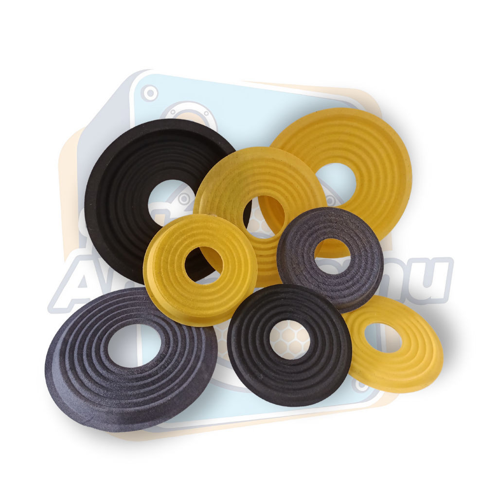 DAMPER PA 12 INCH 12600 YELLOW 188 X 61 X 5 mm