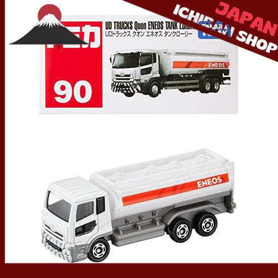【จากประเทศญี่ปุ่น】 TAKARA TOMY "Tomica No.90 UD Trucks Quon Eneos Tanker (Box)" Minicar Car Toy 3yea