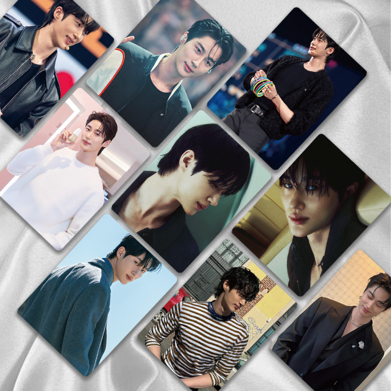 50-55pcs ละครเกาหลี Actor นักร้อง JAY PARK เพลง Kang เลเซอร์โฮโลแกรม Photocards Byeon Woo-seok SOLO 