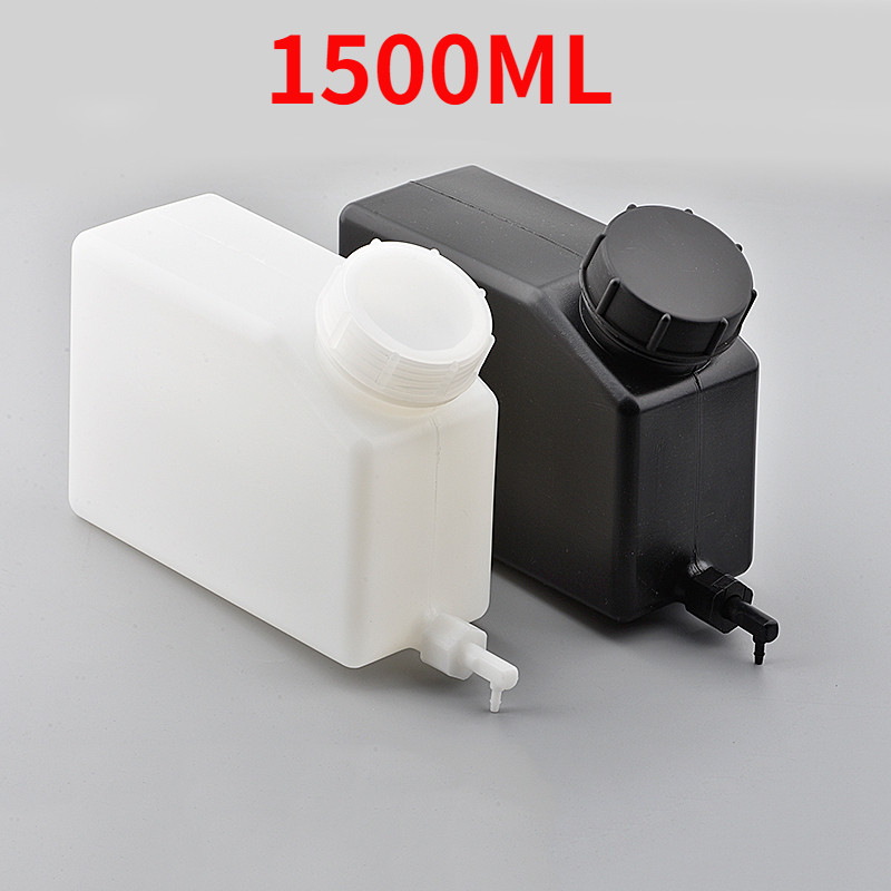 1PC JACA 1500ml หมึกเดี่ยว Outlet Doubel ถังเปล่าหมึกตัวทําละลาย Eco สําหรับ Mimaki Roland UV เครื่องพิมพ์ถังหมึก