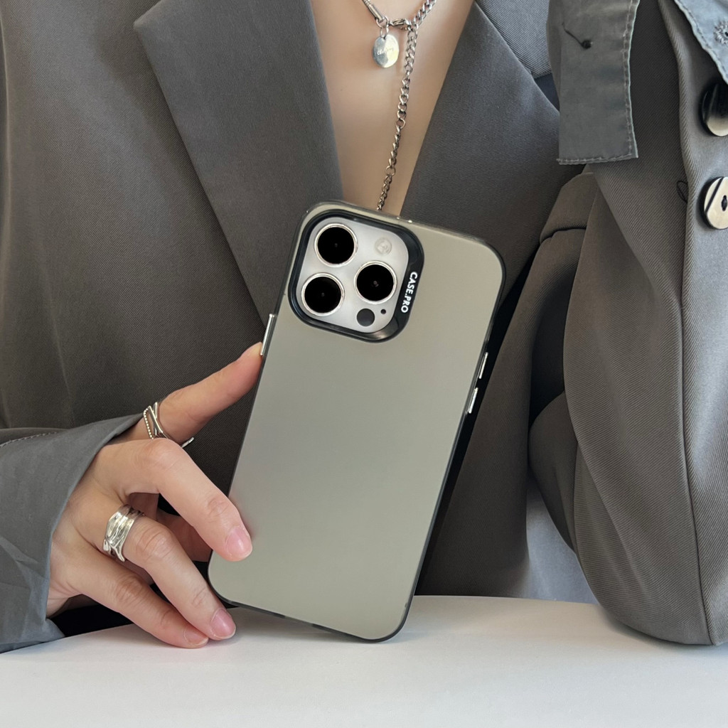 สําหรับ Infinix Hot 50i 50 Pro Plus 40i 40 Pro 30i 30 Play NFC 20 12 11 10 9 Play สมาร์ท 10 9 8 7 HD Pro Plus Matte หน้าสีขอบเคสโทรศัพท์ฝาครอบป้องกัน