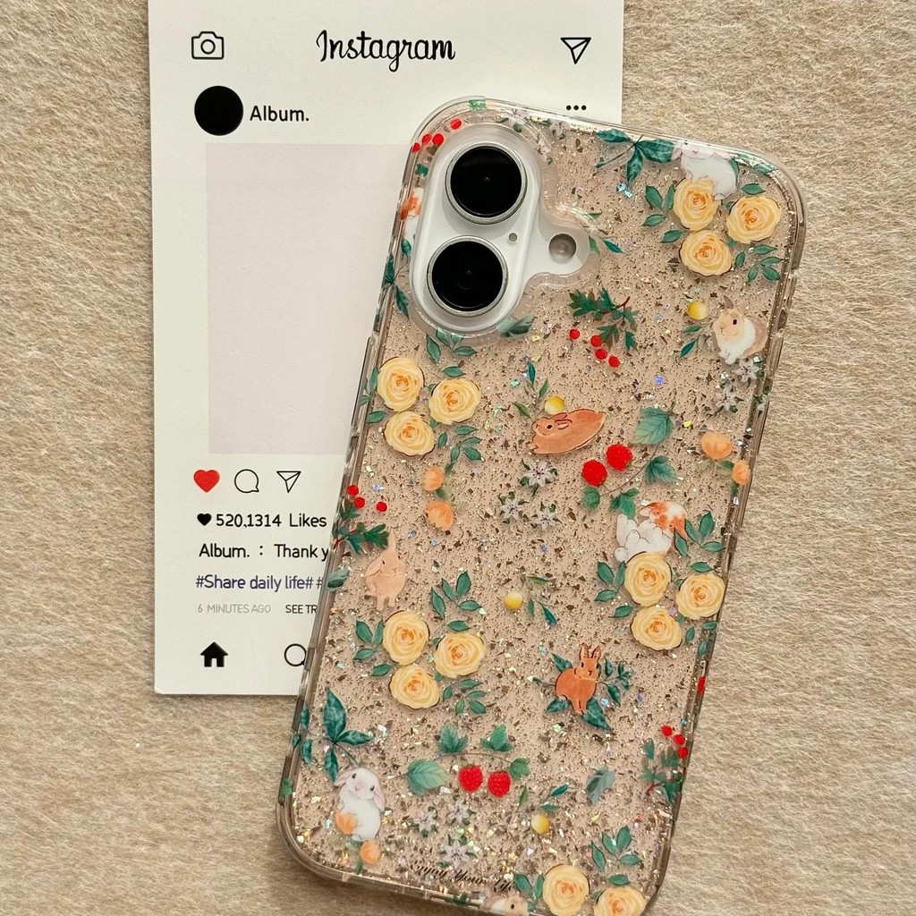 HP เคสสุนทรียศาสตร์น่ารัก ดอกไม้เงา เคสโทรศัพท์มือถือ Vivo Y02 Y10 IQOO Y11 Y02T Y17SY19 Y15A Y16 Y2
