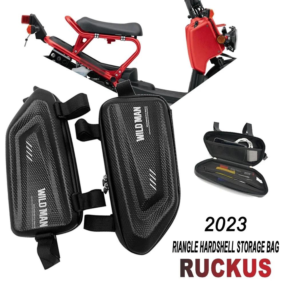 สําหรับ RUCKUS Ruckus ruckus 2023 รถจักรยานยนต์ดัดแปลงด้านข้างกระเป๋ากันน้ําสามเหลี่ยมด้านข้างกระเป๋