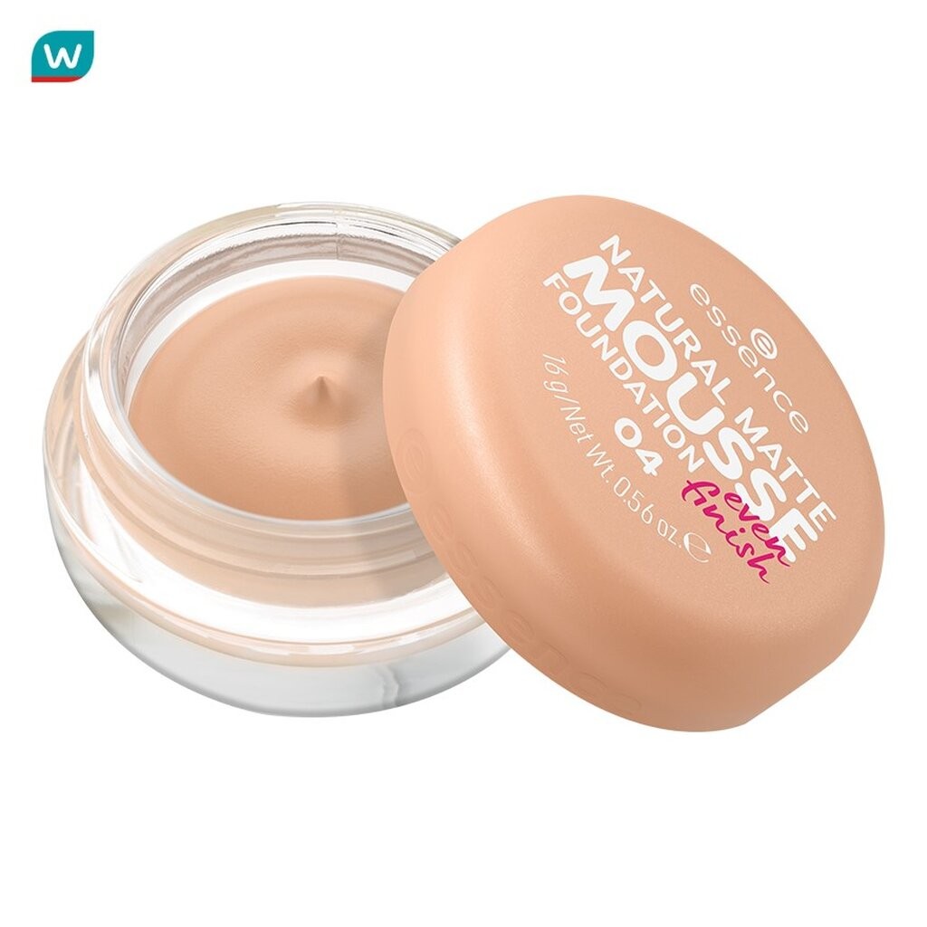 Essence เอสเซนส์ เนเจอรัล แมตต์ มูส ฟาวเดชั่น 16ก. 04
