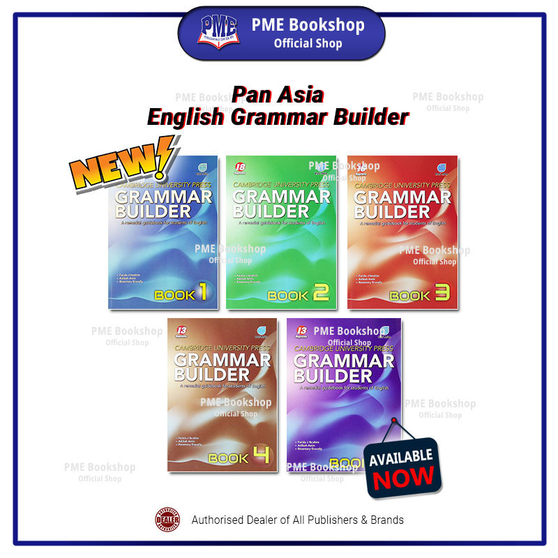 PME Bookshop Pan Asia: Cambridge University Press English Grammar Builder Book 1-5 หนังสือฝึกโรงเรีย