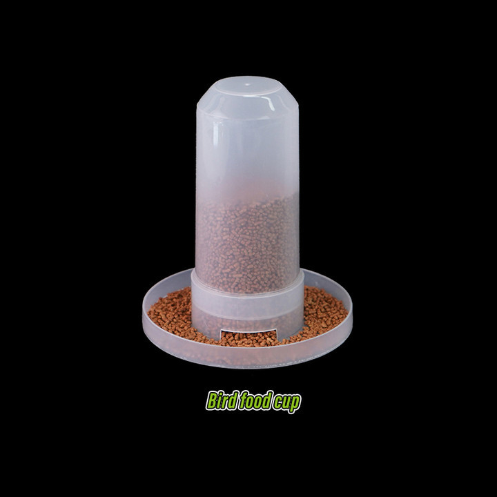 350ml เครื่องดื่มน้ำพลาสติก Parrot นกกระทา ถาดน้ำอัตโนมัติ ถังอาหารนก อุปกรณ์เสริม ราคา ถูกที่สุด ดีลบีเคเค แกลเลอรีภาพที่ 3