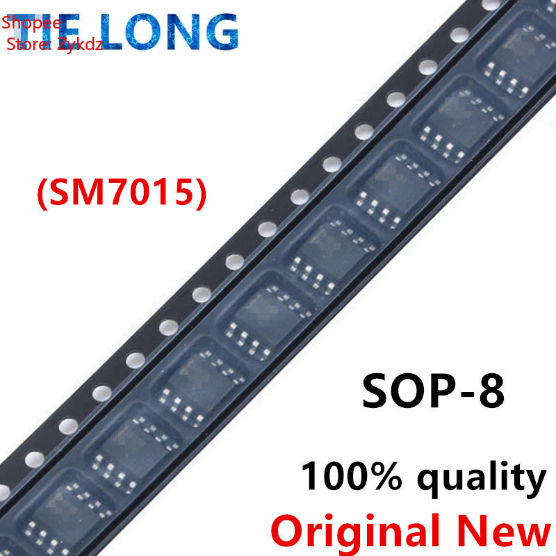 5 ชิ้น SM7015 AC/DC PWM สวิตช์ไฟ SOP-8pin – โปรปัง