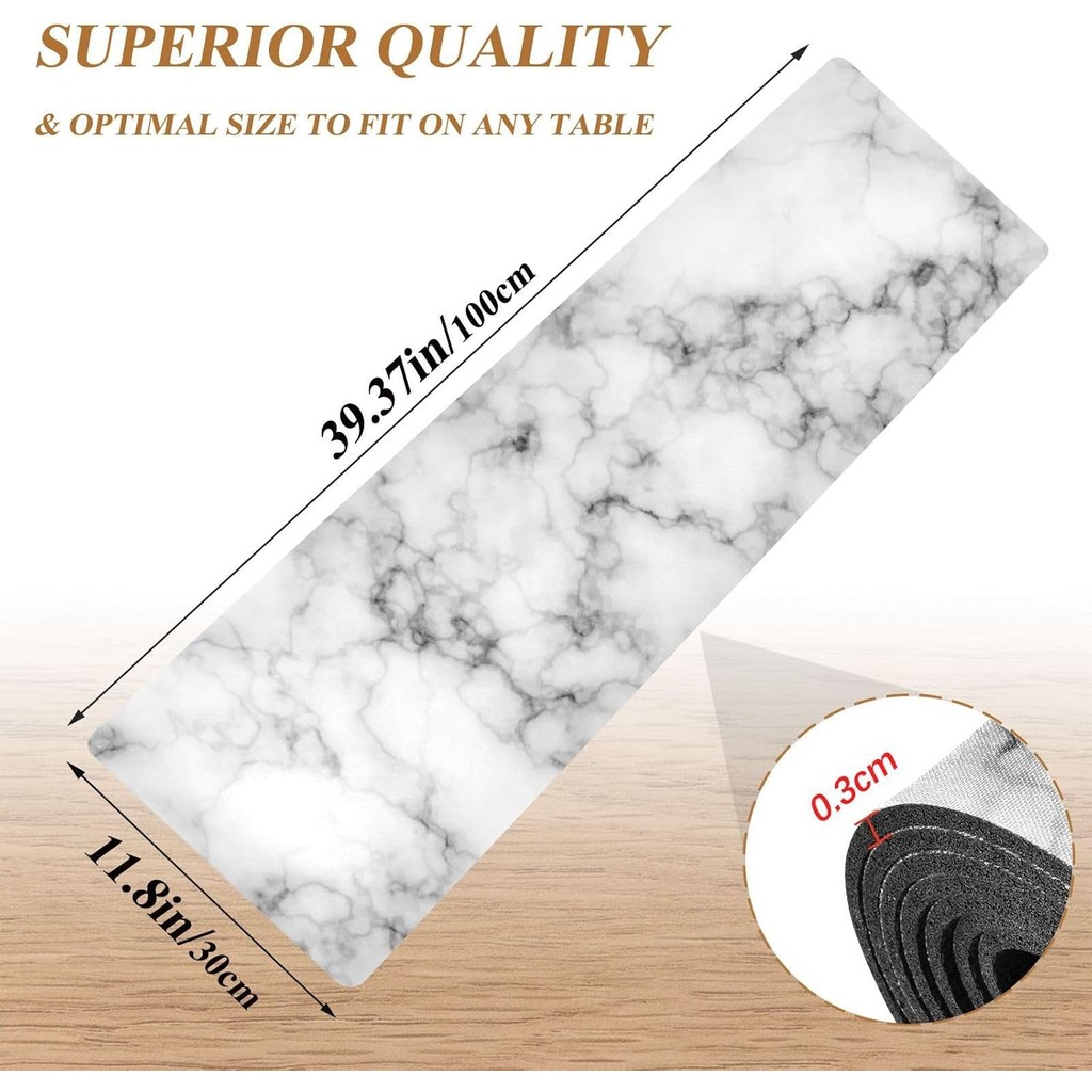 ยาว Trivet สําหรับจานร้อนหม้อและกระทะ,2 ใน 1 Trivet ตาราง Runner ทนความร้อนหม้อผู้ถือ Anti Slip กันน