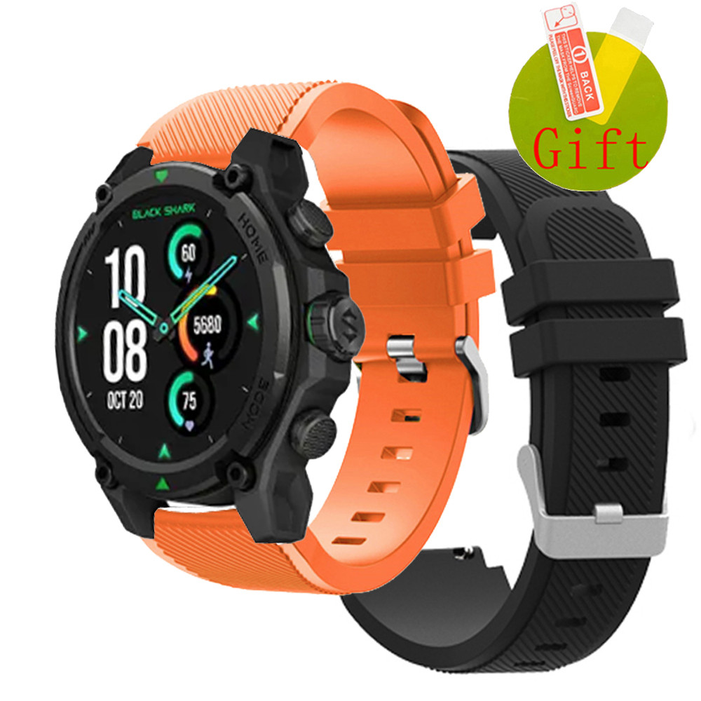 ฟิล์ม สาย Black Shark GS3 Sport ยรัดกีฬาสร้อยข้อมือซิลิโคนสายรัดข้อมือสําหรับ Black Shark S1 Classic