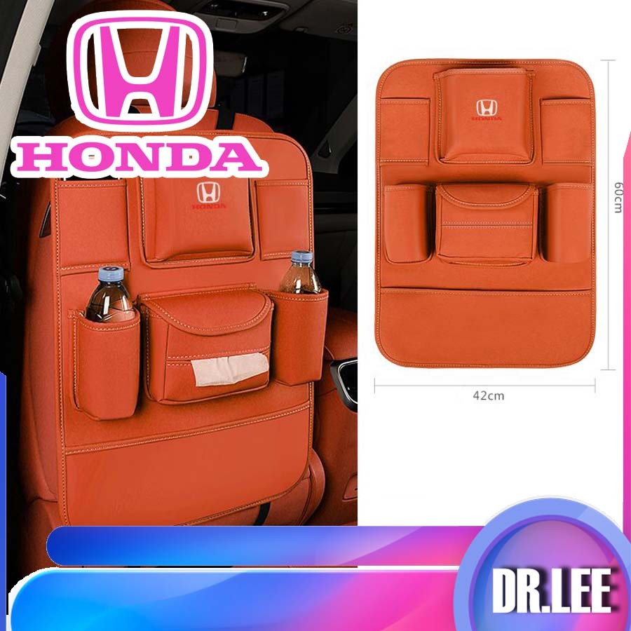 [READY] HONDA HRV Car Seat Back Multifunctional Storage Bag Kick-Proof Pad CIVIC Body Kit HONDA CITY