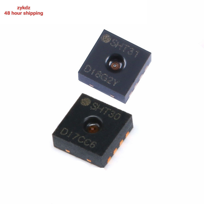 SHT21 SHTC3 HTU21D SHT31 SHT30 SHT20 ชิปเซ็นเซอร์อุณหภูมิและความชื้นแบบดิจิตอล เซ็นเซอร์อุณหภูมิและค