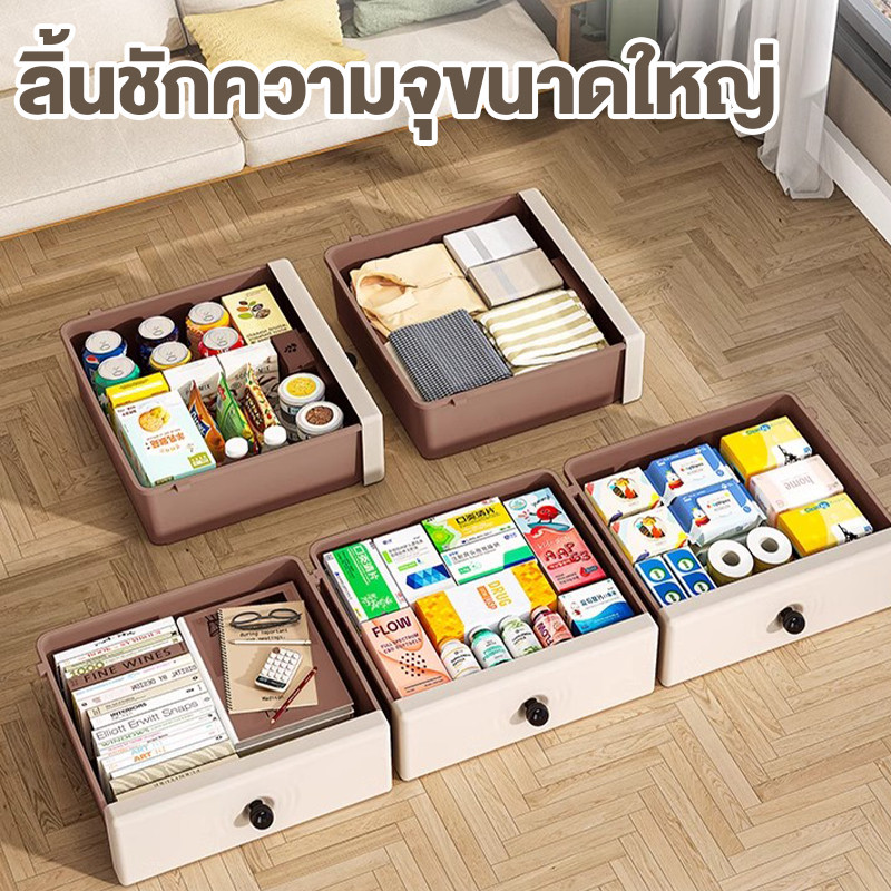 ตู้ลิ้นชักพลาสติก 7 ชั้นมีล้อ Leerhome MALL｜รับน้ำหนักได้100KG｜วัสดุ PP เกรด5A｜กันน้ำกันฝุ่น ปลอดภัยสำหรับเด็ก - รูปที่ 6