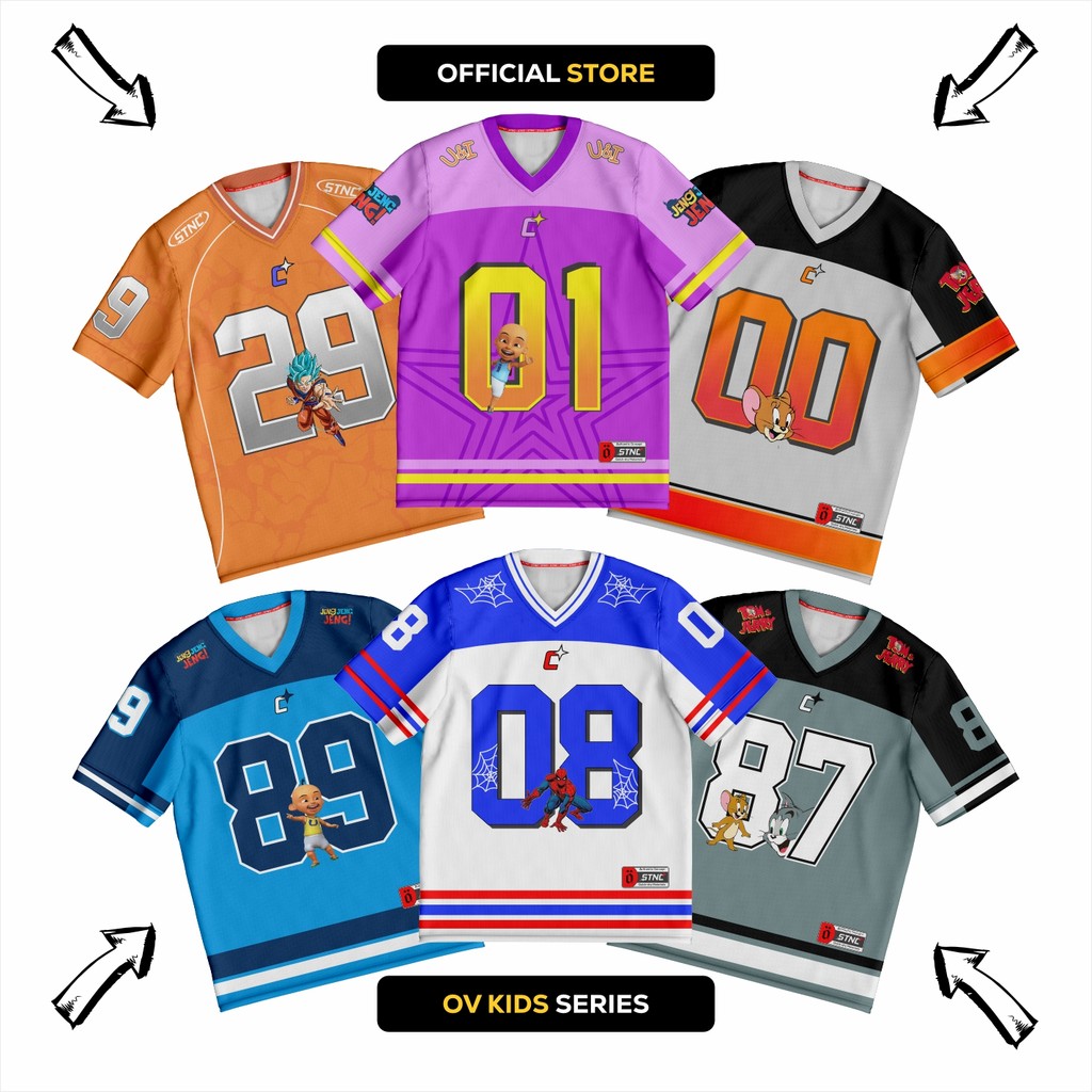 CHILDRENS OVERSIZE JERSEY / KIDS OVERSIZE JERSEY / CHILDRENS BOXY JERSEY / BOXY KIDS JERSEY / HOCKEY