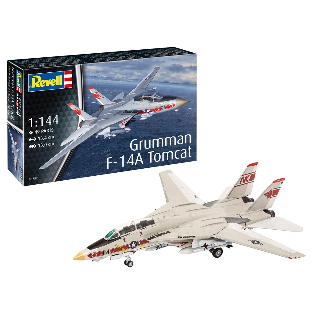 Revell 1/144 American Grumman F-14A Tomcat Plastic Model 03782