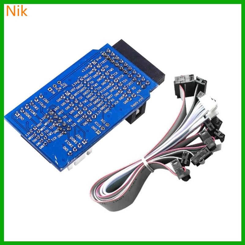 บ.ลก.ท.ศ. MultiProtocol JTAG To SWD Adapter Converter เข้ากันได้กับสําหรับ JTAG V 8 V 9 ๊