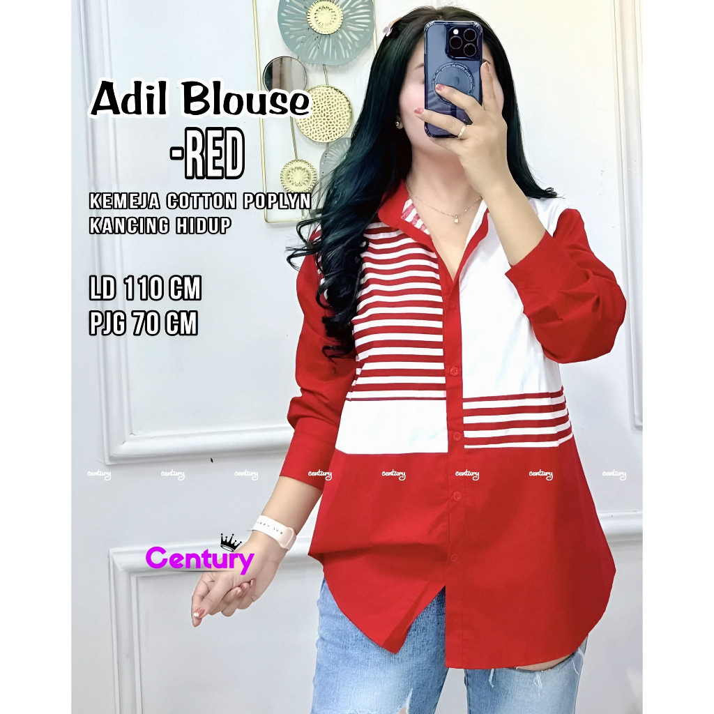 3107 ADIL BLOUSE by cENTURY // ONESTUFF