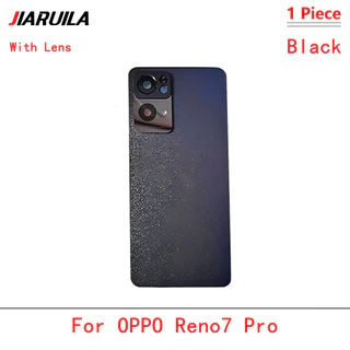 ฝาหลัง+เลนส์กล้อง สําหรับ OPPO Reno7 Pro ฝาครอบด้านหลังแบตเตอรี่ฝาครอบประตูเปลี่ยน