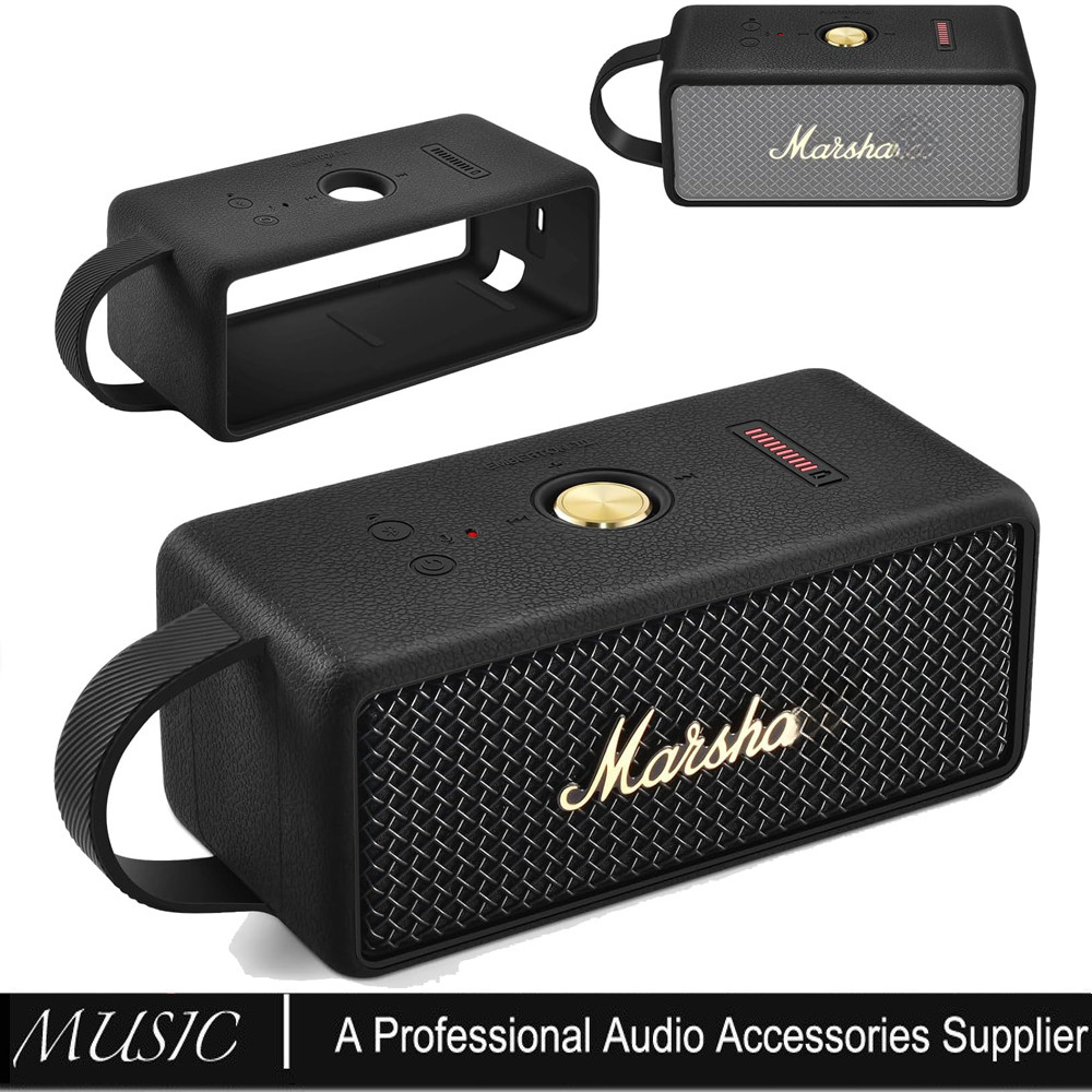 เคสซิลิโคนสําหรับ Marshall Emberton II, ฝาครอบป้องกันสําหรับลําโพงพกพา Bluetooth Marshall Emberton 2