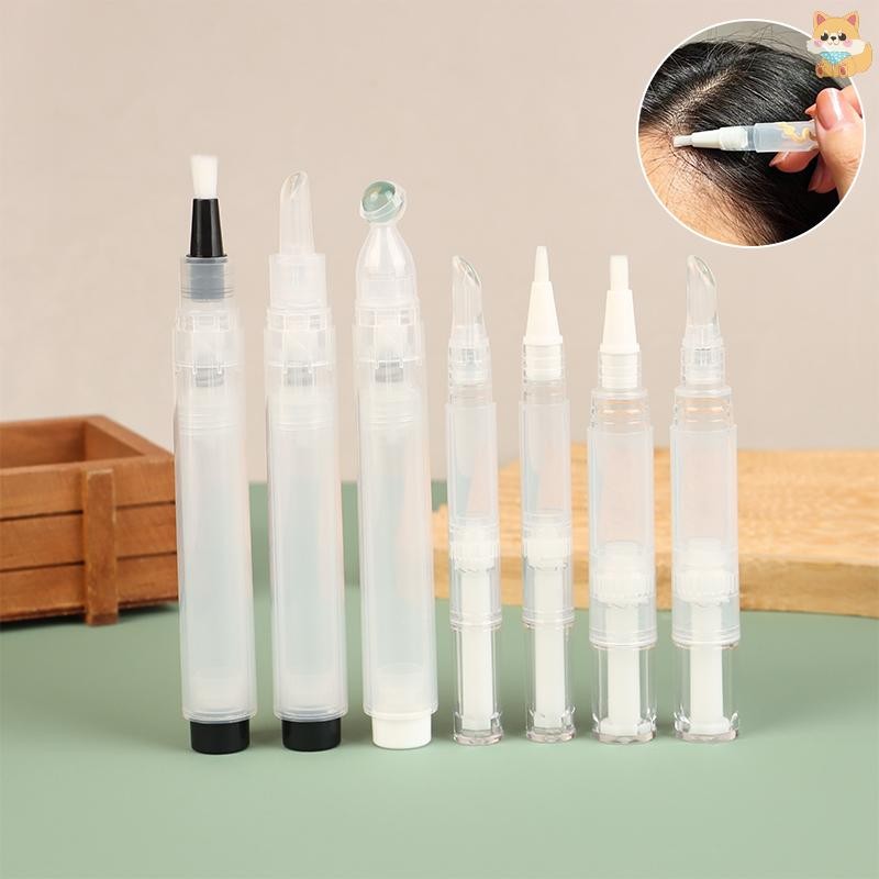 [VI] 3/5/7ML Scalp Applicator Liquid Pen สําหรับผมเย็บ Potion Applicator เครื่องสําอางขวดเปล่านวดหนังศีรษะ TH