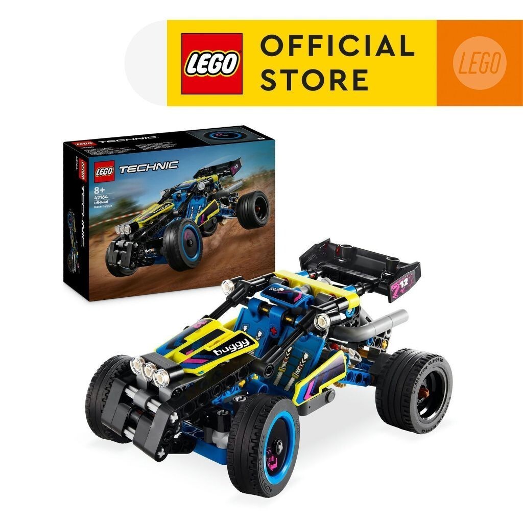 LEGO Technic 42164 Off-Road Race Buggy Building Set ของเล่น (219 ชิ้น)