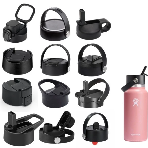 ฝาปิดทดแทน Hydro Flask – ฝาปิดกันรั่วและฉนวนสําหรับขวดปากกว้าง (เหมาะกับ 12oz/20oz/32oz/40oz/64oz) ปลอดสาร BPA