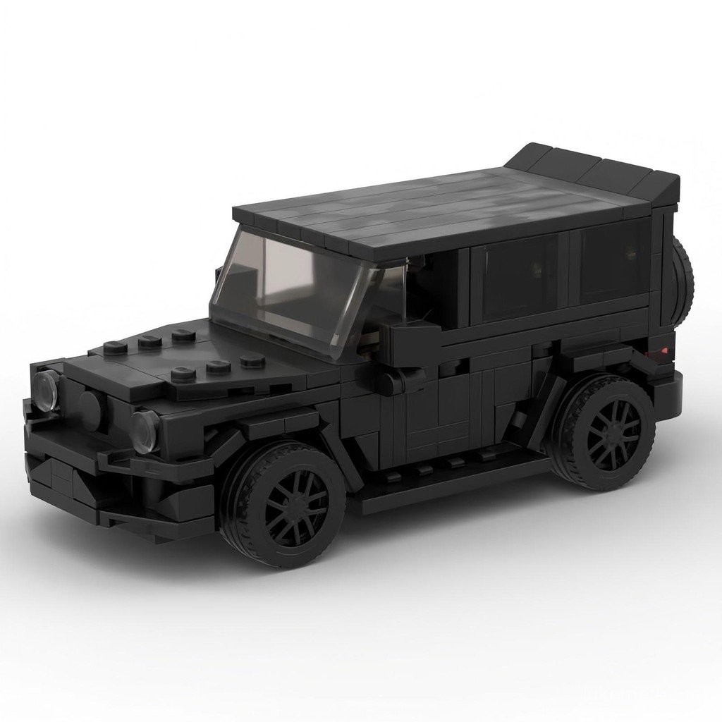 MOC-84923 สีดํา MOC-AMG G63 ของเล่น Creative Building Blocks ใช้งานร่วมกับ Lego ของขวัญอนุภาคขนาดเล็