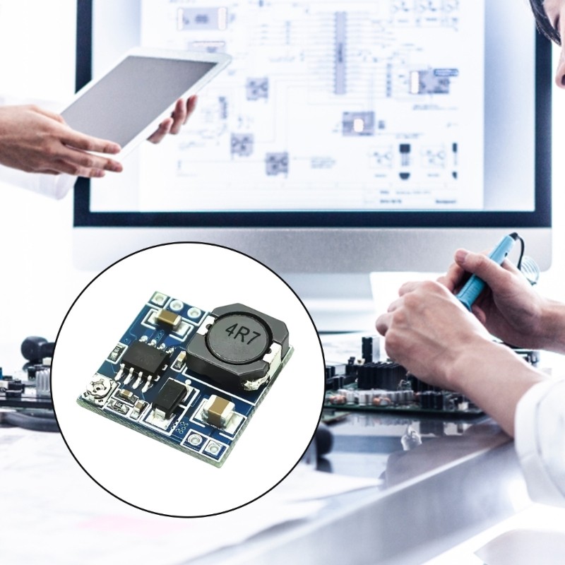 HL กระแสไฟ 3A เอาต์พุต 0 95V-15V แรงดันไฟฟ้าตัวแปลงตัวควบคุม 95�การออกแบบที่มีประสิทธิภาพสําหรับมอเต