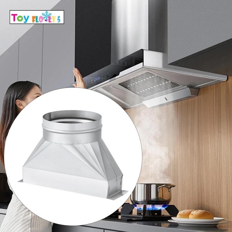 [Flurishroly5] อะแดปเตอร์ Vent Duct Transition สําหรับ Residential HVAC System เครื่องเป่า Vent ท่อ