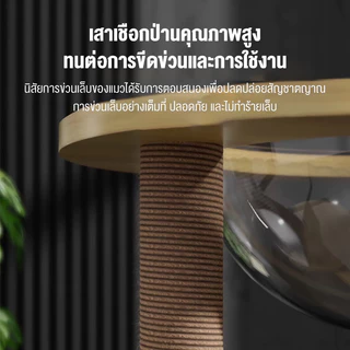 คอนโดแมว คอนโดแมวไม้ บ้านแมว เสาลับเล็บ ขนาดใหญ่ ของเล่นแมว ขนาดใหญ่ คอนโดแมวขนาดใหญ่ สูง 170CM ขนาดใหญ่ งานไม้พรีเมียม