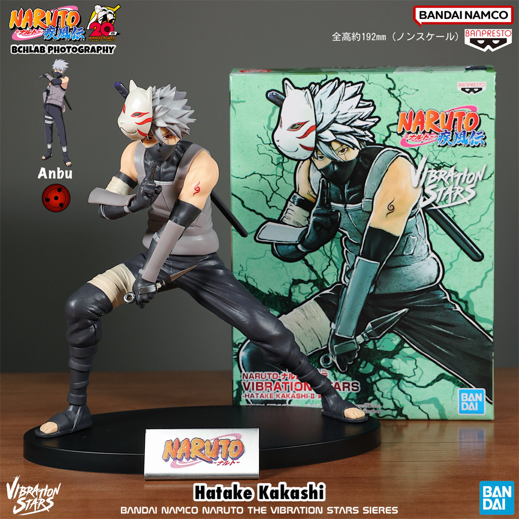 Bandai Naruto VIBRATION STARS Kakashi Anbu Figure