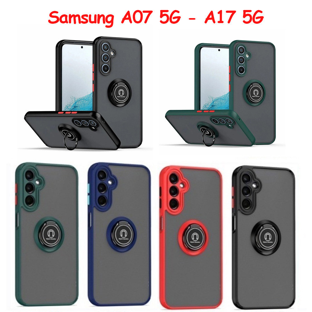 เคส สำหรับ ซัมซุง Samsung A07 5G / S25Fe A17 5G เคส นิ่ม TPU ตั้งได้ หรู Case รุ่นใหม่ A06 / A16 / A26 / A36 / A56 044