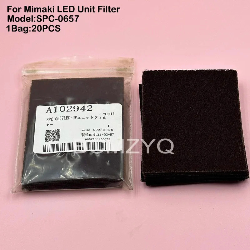 Original Mimaki UJF3042 LED-UV Unit Filter SPC-0657 สําหรับ Mimaki UJF-3042FX UJF-3042HG UJF-6042 เค