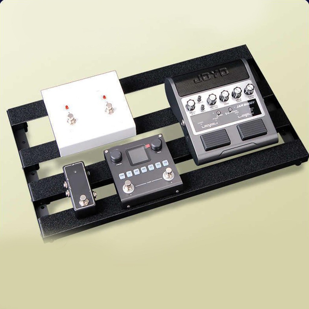 กีต้าร์ Pedalboard Compact Small Effect Pedalboard Precision Sturdy Instrument อุปกรณ์เสริมสําหรับผู้ที่ชื่นชอบ