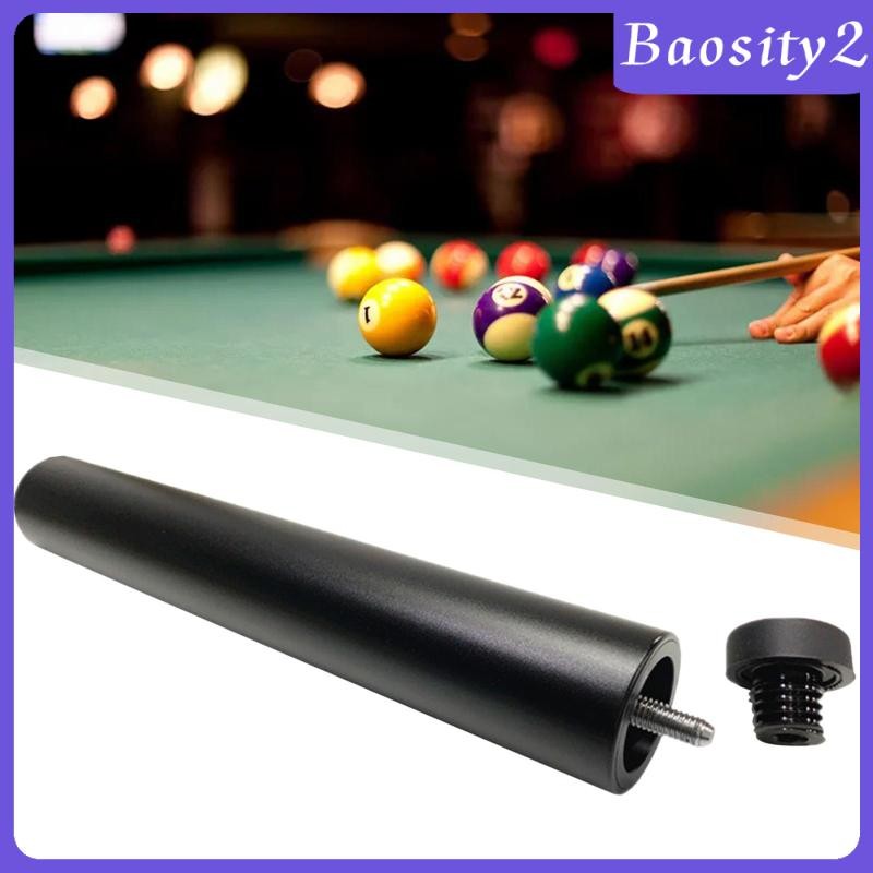 [Baosity2] Pool Cue Extender อุปกรณ์เสริมบิลเลียดคิวขยายอลูมิเนียมสําหรับผู้ที่ชื่นชอบ Type F AS DES