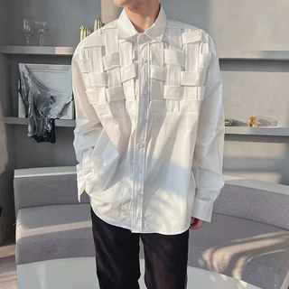 เสื้อเชิ้ตแขนยาวดีไซน์สำหรับผู้ใหญ่และเยาวชน สวมใส่ได้หลากหลายโอกาส