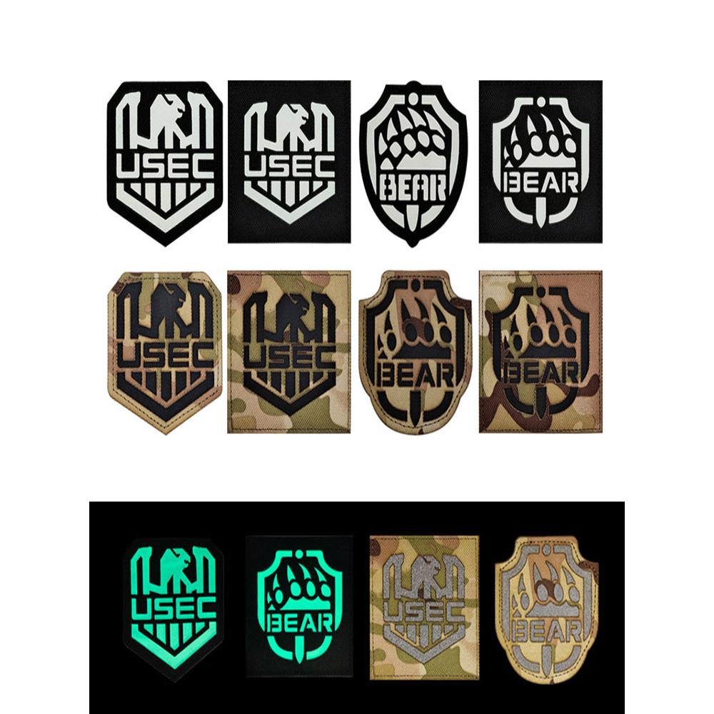 .BADGE และแพทช์Embroidery สำหรับแฟนเกมEscape from Tarkov หมีUSEC hw0709