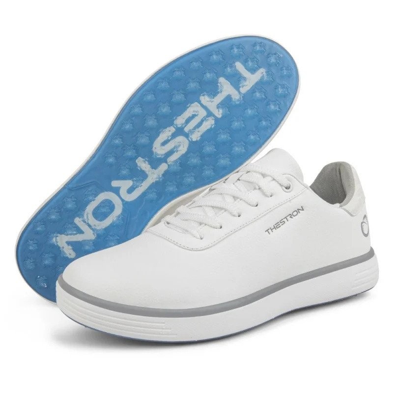 รองเท้ากอล์ฟไม่มีสตั๊ดสำหรับผู้หญิง น้ำหนักเบาและระบายอากาศได้ดี เหมาะสำหรับการฝึกซ้อมและเล่นจริงจาก