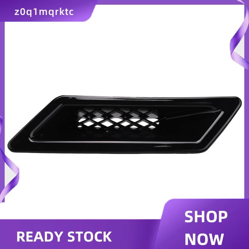 z0q1mqrktc Glossy สีดํา Universal รถกันชนหน้า Hood Vent Air Out ตกแต่งสําหรับ -A4 B8 Golf -E90 E80 E