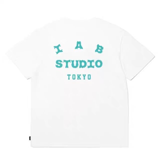 เสื้อยืดแขนสั้น IAB STUDIO ผ้าฝ้าย 100% สำหรับทุกเพศ ระบายอากาศได้ดี