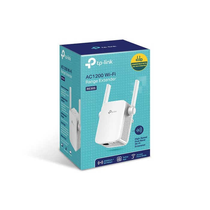 TPLINK RE305 AC1200 Wi-Fi Range Extender Dual Band LED AC1200 M10