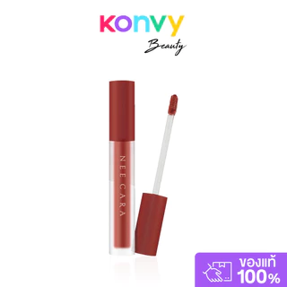 NEE CARA Velvet Matte Lip Glaze 4g #05 นี คาร่า ลิปแมทเนื้อกำมะหยี่.