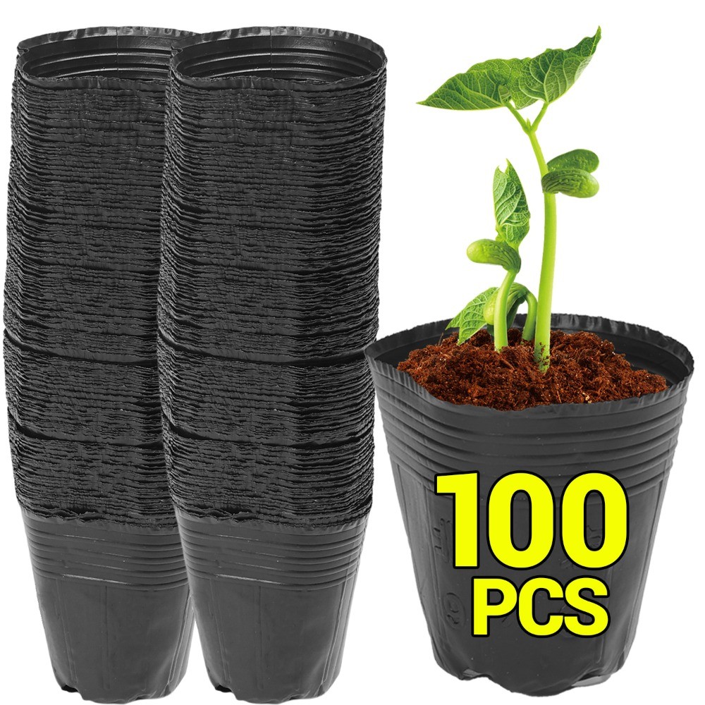 กระถางเพาะต้นกล้าพลาสติก Nursery Seedling Pot สำหรับเพาะเมล็ด ปลูกผัก ดอกไม้ และต้นกล้า