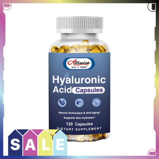 Alliwise Hyaluronic Acid 200mg Capsules สารหล่อลื่นข้อต่อ ปก…