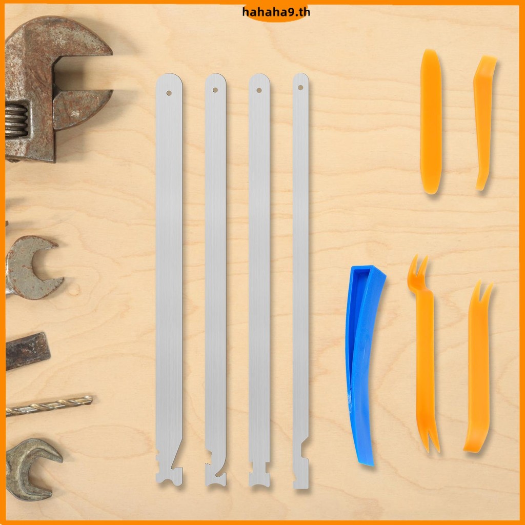 Auto Jim Kit Universal สแตนเลส Slim Jim เครื่องมือ Professional สูงยืดหยุ่นยานพาหนะซ่อม Jim เครื่องม