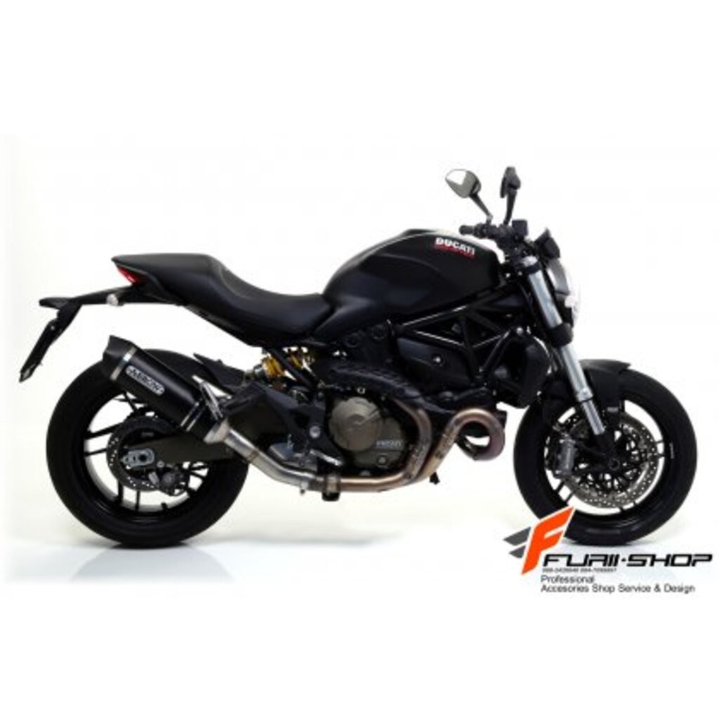 ท่อมอเตอร์ไซค์ ARROW DARK CARBON SLIP-ON FOR DUCATI MONSTER821 ท่อแต่ง ท่อสูตร ท่อบิ๊กไบค์ ท่อBigbik