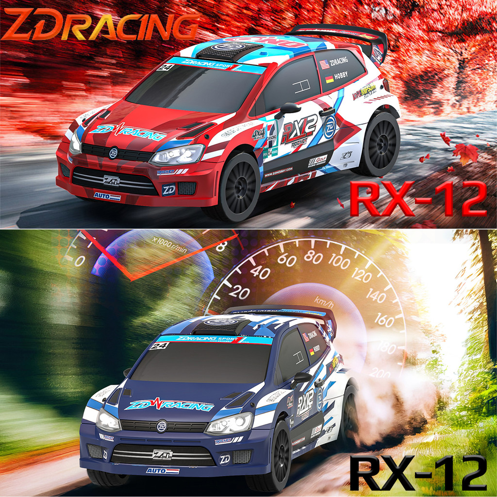 ZD RACING RX12 Brushless RTR 1/12 RC รีโมทคอนโทรลไฟฟ้ารุ่นรถ Rally Racing ของเล่นเด็กผู้ใหญ่