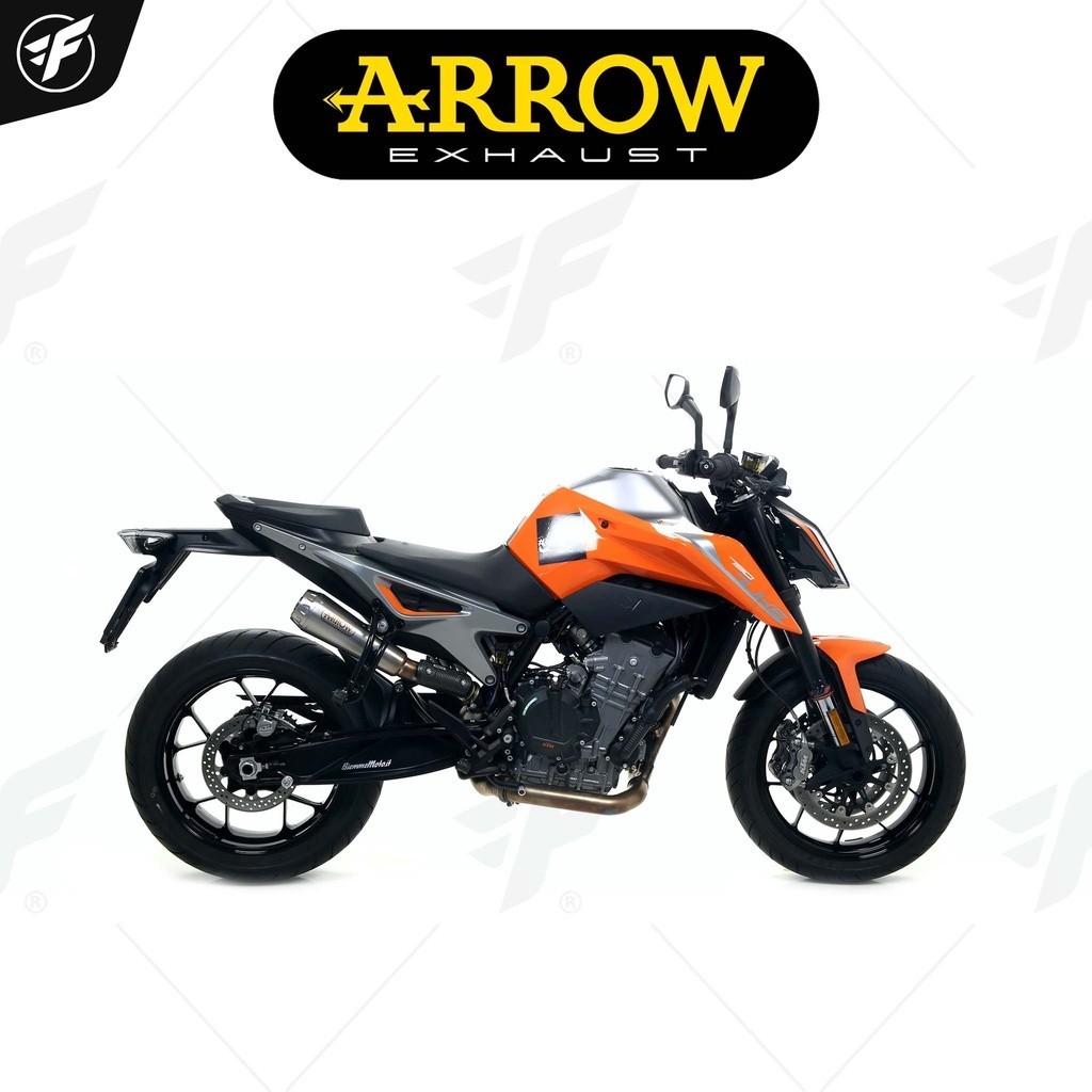 ท่อสูตร/ท่อแต่ง/ท่อไอเสีย Arrow Slip on Moto GP : for KTM Duke790 18-20/Duke890 2021