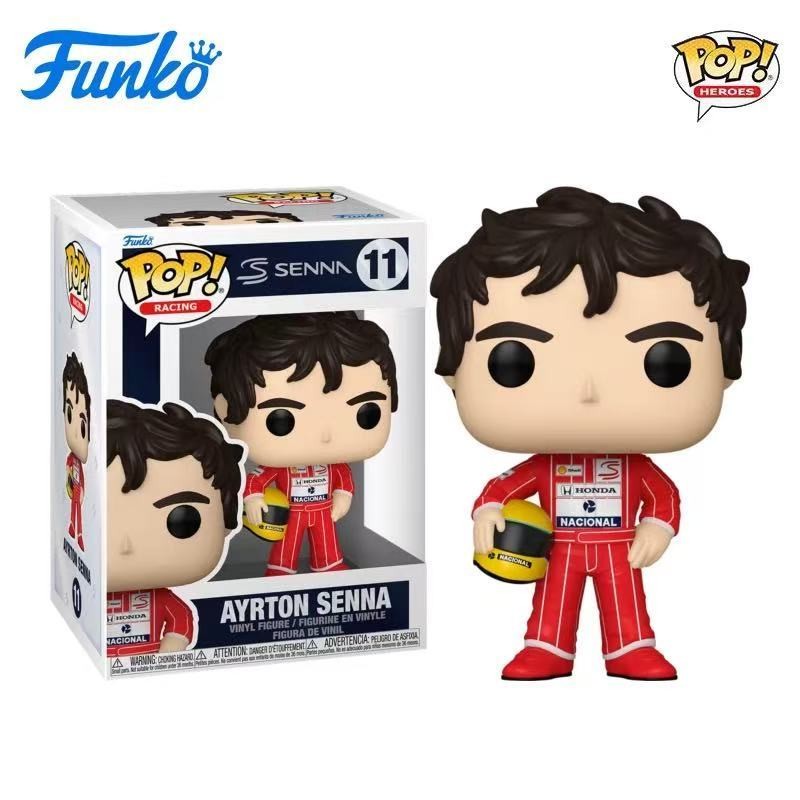 Funko POP F1 รถแข่ง McLaren Rodas Elton Seine ขี่ Deluxe Edition ชุดเครื่องประดับ